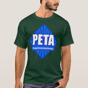 Camiseta Gente de PETA comiendo animales desagradables