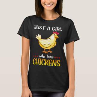 Camiseta Gente de Pollo Propietarios de Pollos Solo Una Chi