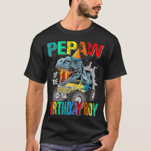 Camiseta Gente Del Monstruo Del Nacimiento Camión Dinosauri