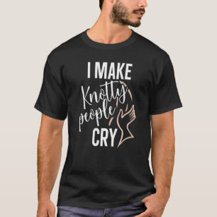 Camiseta Gente Enredada Terapeuta de Masaje Terapia de Masa