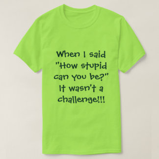 Camiseta Gente estúpida