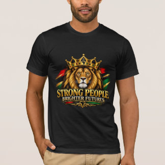 Camiseta Gente Fuerte Futuros más Brillantes Corona de León