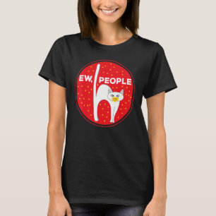 Camiseta Gente Gato Asqueroso Meowy Genial Gi