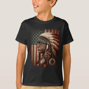Camiseta Gente Indígena Tribal Cg Nativo Americano Indio