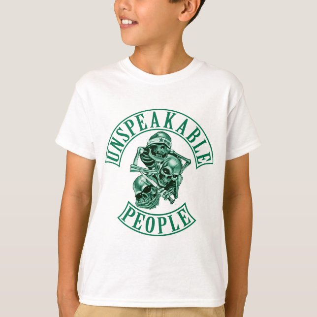 Camiseta Gente innombrable (Anverso)