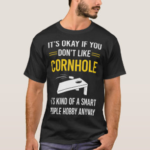 Camiseta Gente Inteligente Cornhole