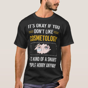 Camiseta Gente Inteligente Cosmética Cosmétologo