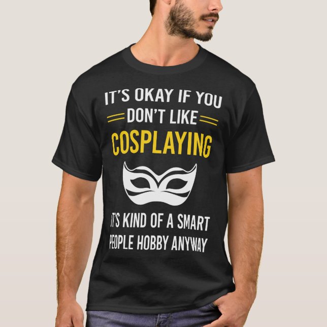 Camiseta Gente inteligente Cosplay Cosplay (Anverso)