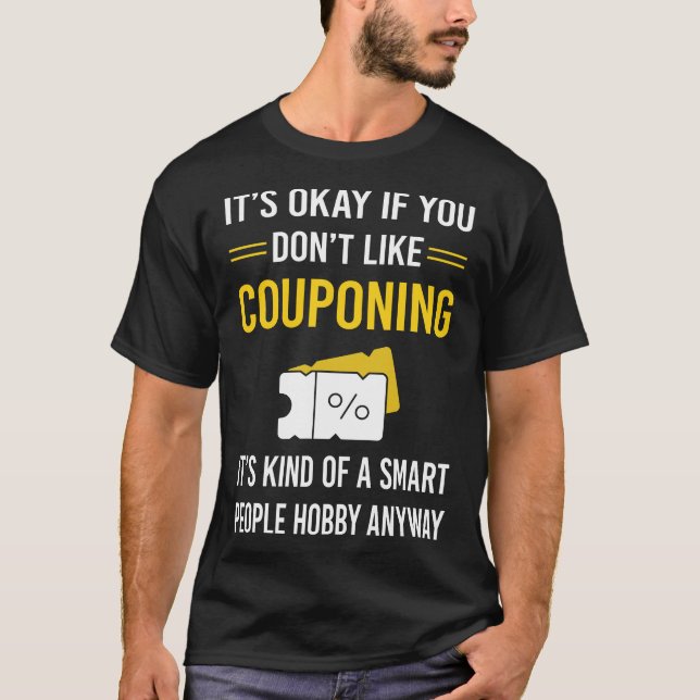 Camiseta Gente Inteligente Cupones Cupón Cupones Cuponera (Anverso)