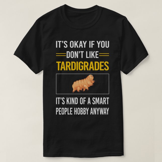 Camiseta Gente inteligente divertida Tardigrade Tardigra Ta (Diseño del anverso)
