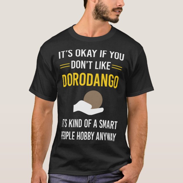 Camiseta Gente inteligente Dorodango Mud Ball Dango (Anverso)
