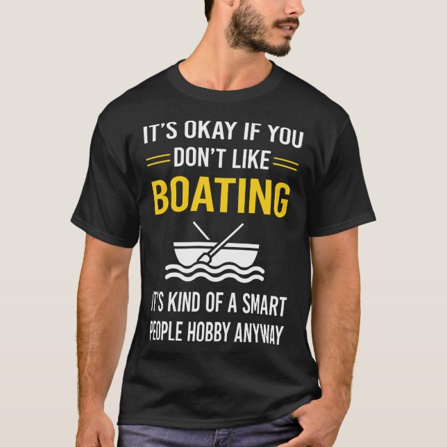 Camiseta Gente Inteligente Embarcaciones Barco (Anverso)