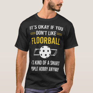 Camiseta Gente Inteligente Floorball