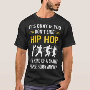 Camiseta Gente Inteligente Hip Hop Hiphop
