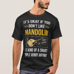 Camiseta Gente Inteligente Mandolina