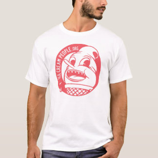 Camiseta Gente "logotipo retro " del helado