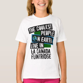 Camiseta Gente más fría de la tierra en La Canada Flintridg