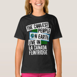 Camiseta Gente más fría de la tierra en La Canada Flintridg