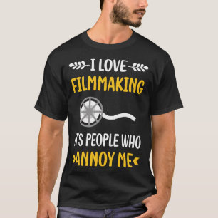 Camiseta Gente molesta cinematografía cinematográfica