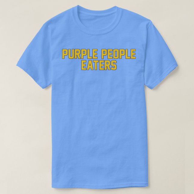 Camiseta Gente morada come (Diseño del anverso)