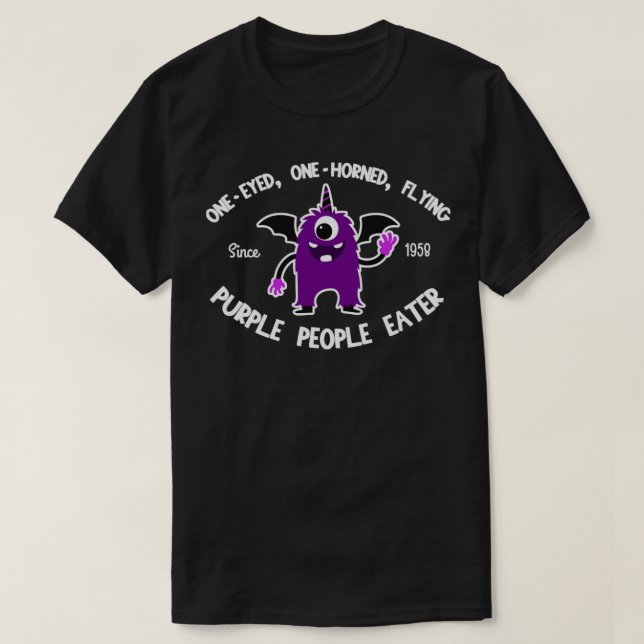 Camiseta Gente morada come (Diseño del anverso)