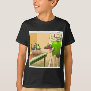 Camiseta Gente Naturaleza Muerta Divertida Caricatura