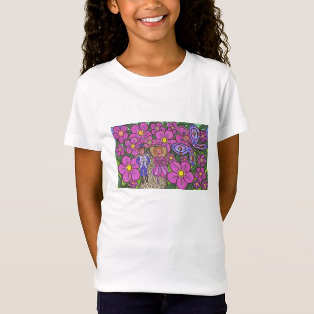 Camiseta Gente Nee - príncipe y princesa Fairy Land - niños (Anverso)