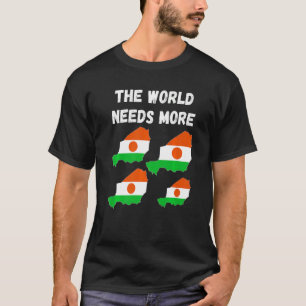 Camiseta Gente Nigeriana Y Fans El Mundo Necesita Más Nige