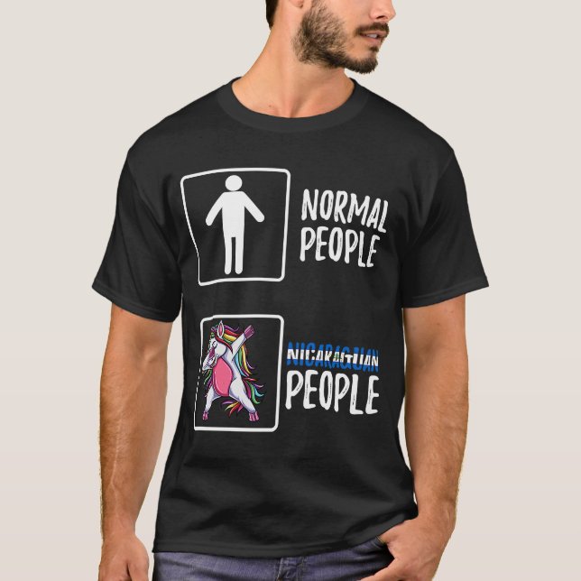 Camiseta Gente normal Nicaragua (Anverso)