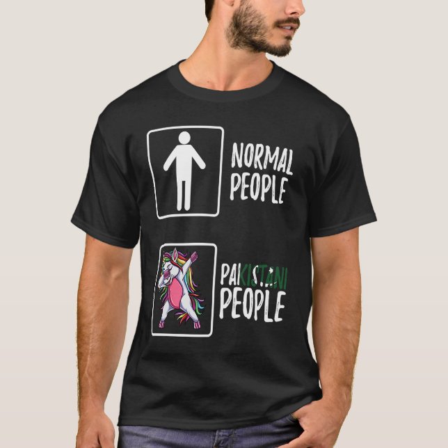 Camiseta Gente normal pakistaní (Anverso)