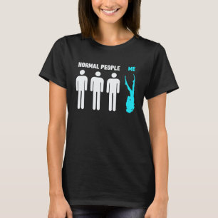 Camiseta Gente Normal Vs Yo Buceo En Apnea Buzo