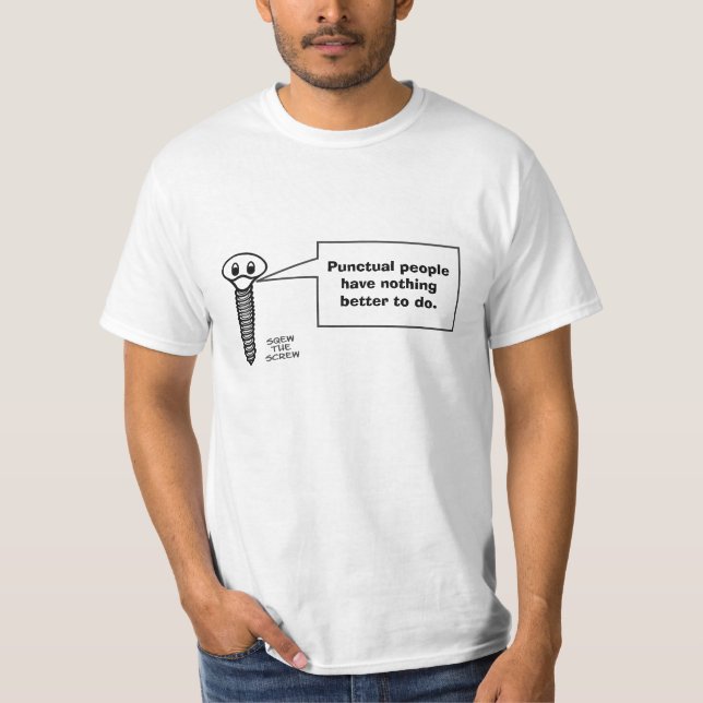 Camiseta Gente puntual (Anverso)