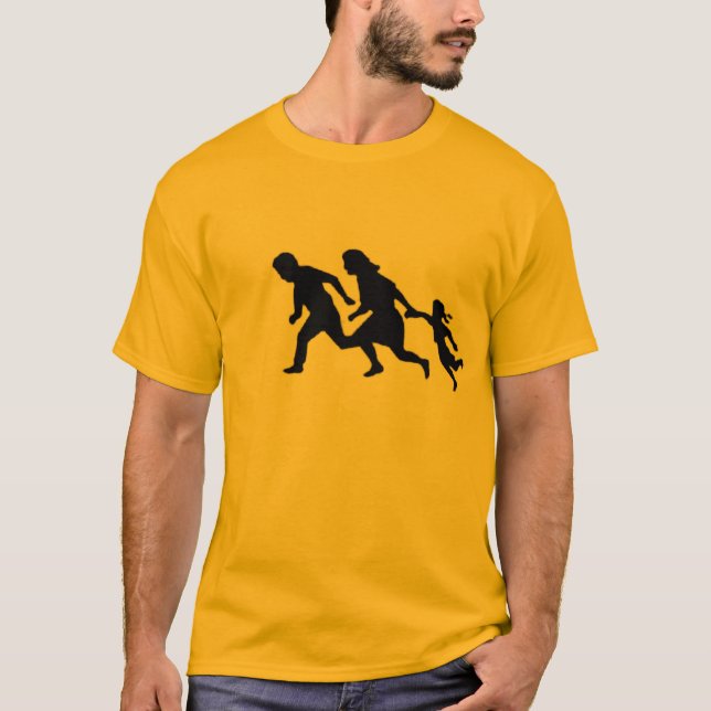 Camiseta Gente que corre en autopista sin peaje (Anverso)