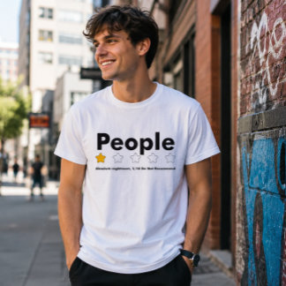 Camiseta Gente: reseña de 1 estrella