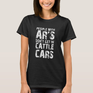 Camiseta Gente Sarcástica Con Ar's No Entra En Vagón De Gan