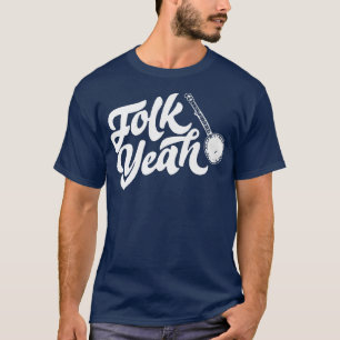 Camiseta ¡Gente, sí! Funny Bluegrass Festival Folk Music Co