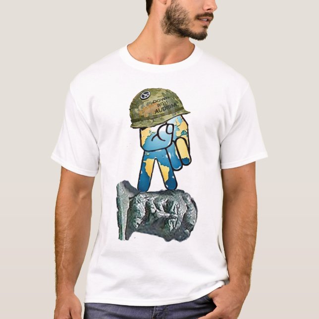 Camiseta Gente sorda se alza contra el audismo (Anverso)