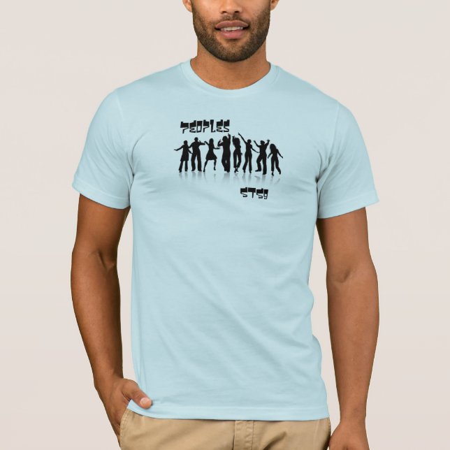 Camiseta Gente, STS9 - modificado para requisitos (Anverso)