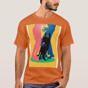 Camiseta Gente y gato