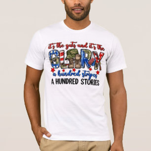 Camiseta Gente y gloria: El honor de un soldado