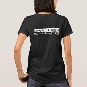 Camiseta Gente zurda (trasera)