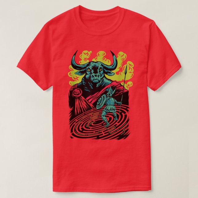 Camiseta Gentileza de diosas y diosas griegas (Diseño del anverso)