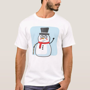 Camiseta Gentle - Snowman - Ilustracion divertido