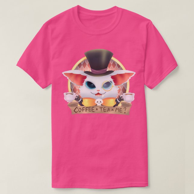 Camiseta Gentleman Fluff Coffee Tea or Me (Diseño del anverso)
