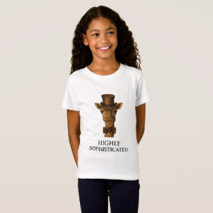 Camiseta Gentleman Giraffe - El altamente sofisticado
