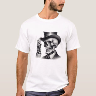 Camiseta "Gentleman Skeleton Tee" 💀 🎩