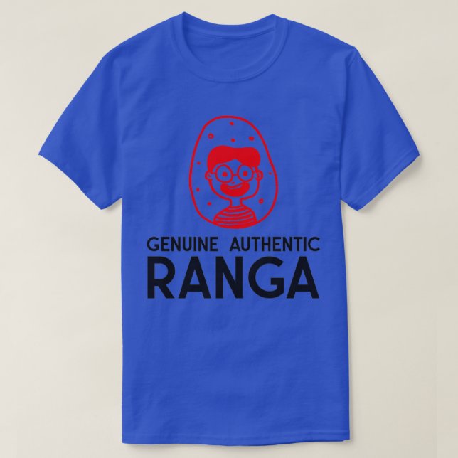 Camiseta Genuine Authentic Ranga funny design (Diseño del anverso)