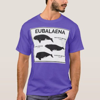 Camiseta Genus Eubalaena Right Whales