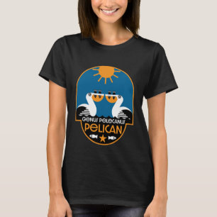 Camiseta Genus Pelecanus Bird Art T-Shirt