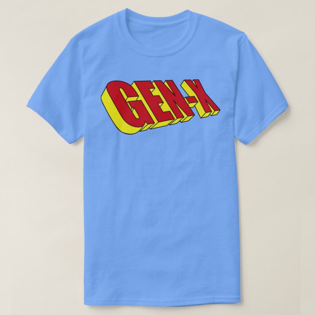 Camiseta GenX por Tobe Fonseca (Diseño del anverso)